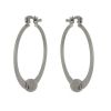 Imagem de  Brinco argola com bola - 0520014