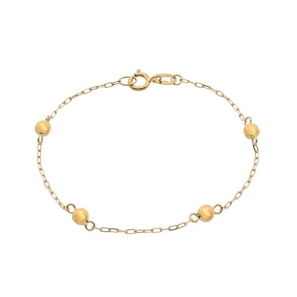 Imagem de Pulseira Ouro 18k bolinhas - 1600004
