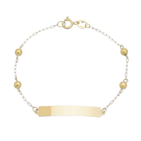 Imagem de Pulseira Ouro 18k chapinha - 1600008