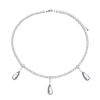 Imagem de Coleira choker pedras gota natural - 0304095 Cores