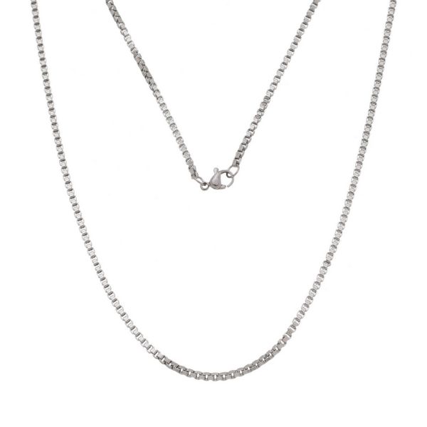 Imagem de Corrente malha veneziana 1,5mm; 70cm - 0306758 - 