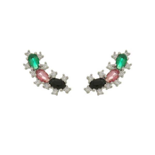 Imagem de Brinco ear cuff pedra zircônia - 0526713 - 