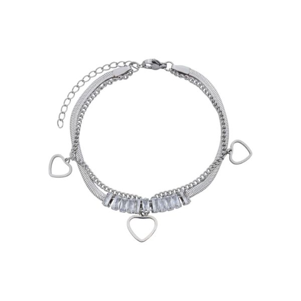 Imagem de Pulseira malha fita laminada - 0406344