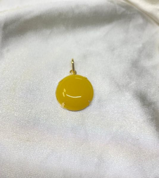 Imagem de Pingente pedra amarelo  - 0207908