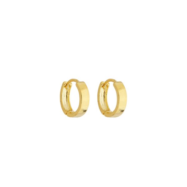 Imagem de Brinco argola click lisa - 0526906