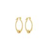 Imagem de Brinco argola com bola lisa - 0527763