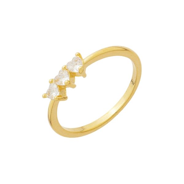 Imagem de Anel coração zircônia - 0108048