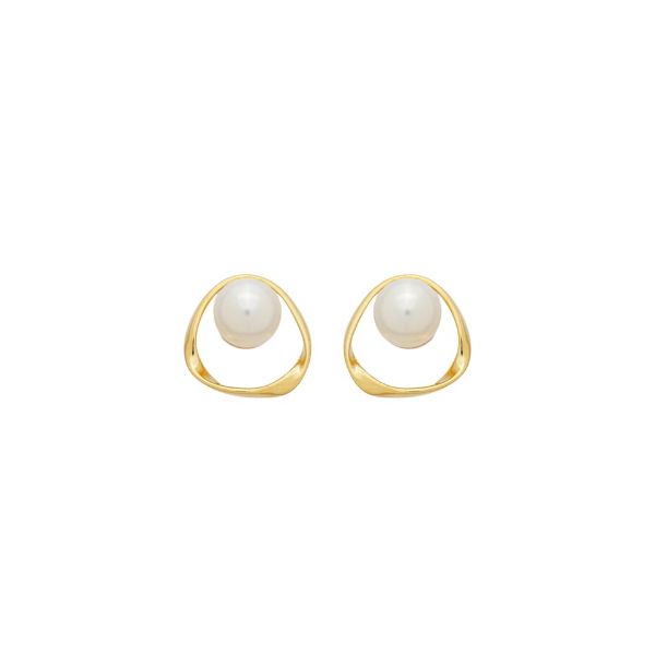 Imagem de Brinco orgânico pérola - 0527801