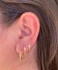 Imagem de Brinco trio argola zircônia  - 0528197
