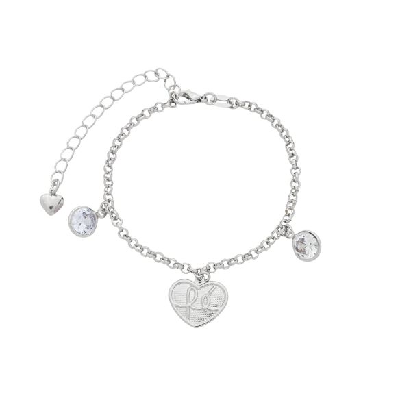 Imagem de Pulseira coração escrito Fé - 0405958