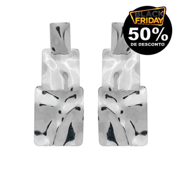 Imagem de Brinco chapa amassado - 0528008