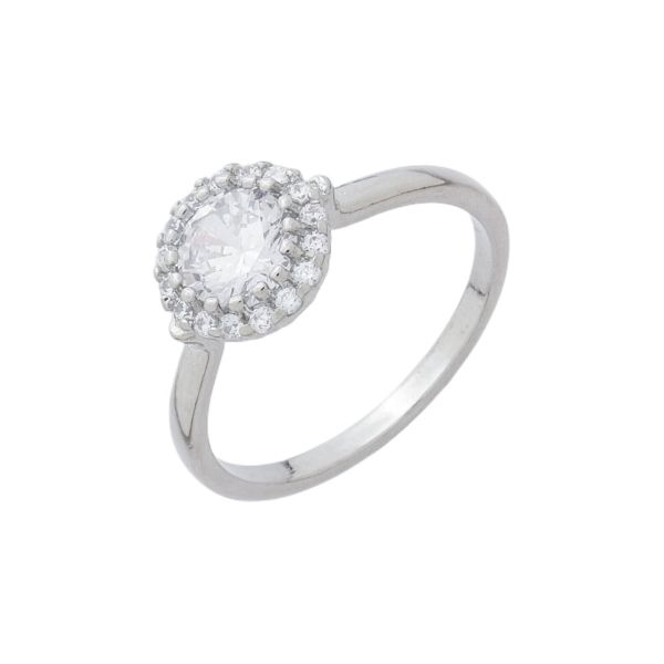 Imagem de Anel pedra zircônia - 0108022